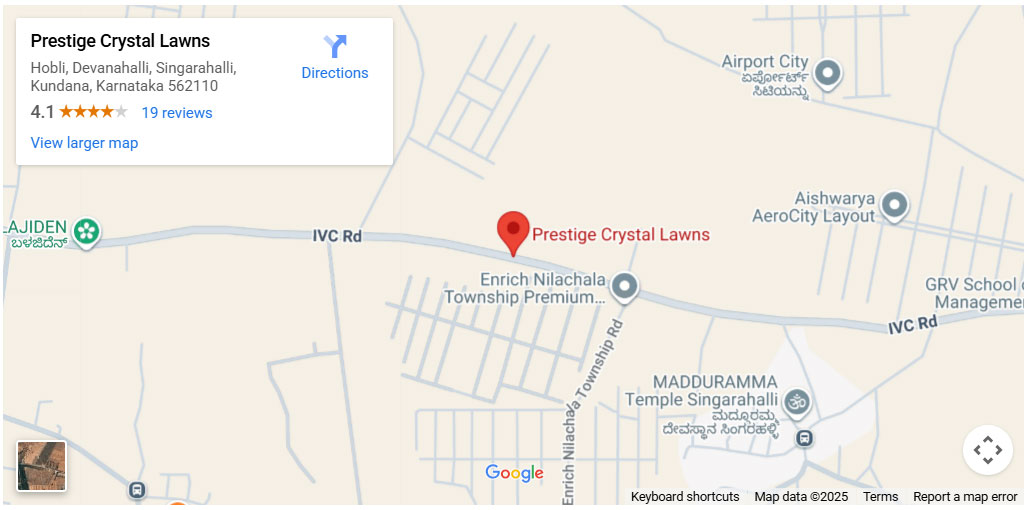 Prestige Crystal Lawns